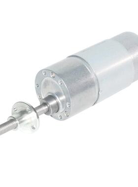 DC12V24VM6螺杆轴带法兰减速马达可正反转电动机升降系统电机