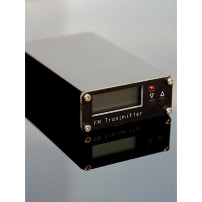 2千米FM发射机数字显示0.5W500mW立体声76-108M英语听力