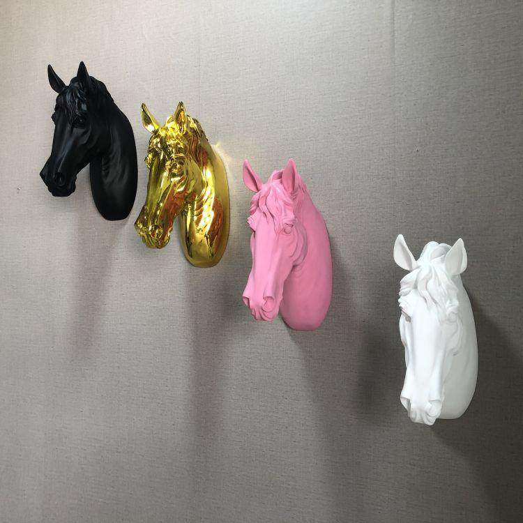 十二生肖马头壁挂饰家居墙面背景玄关装饰树脂工艺品摆件新品,机械设备,其他机械设备,淘宝优惠券,粉丝福利购,淘宝优惠卷