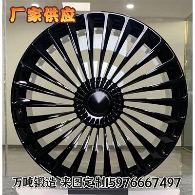 工厂供应万吨锻造轮毂T6061r18r19r20r21r22r23r24适用各种车型