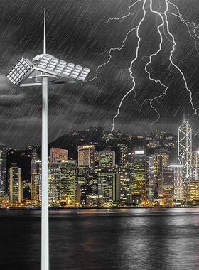 高杆灯厂家广场足球场篮球场户外照明灯 可升降led投光灯高杆路灯