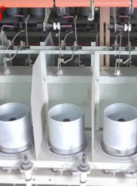 新昌二手短纤倍捻机纺织配件 并纱机除尘设备HJ218系列高速并纱机