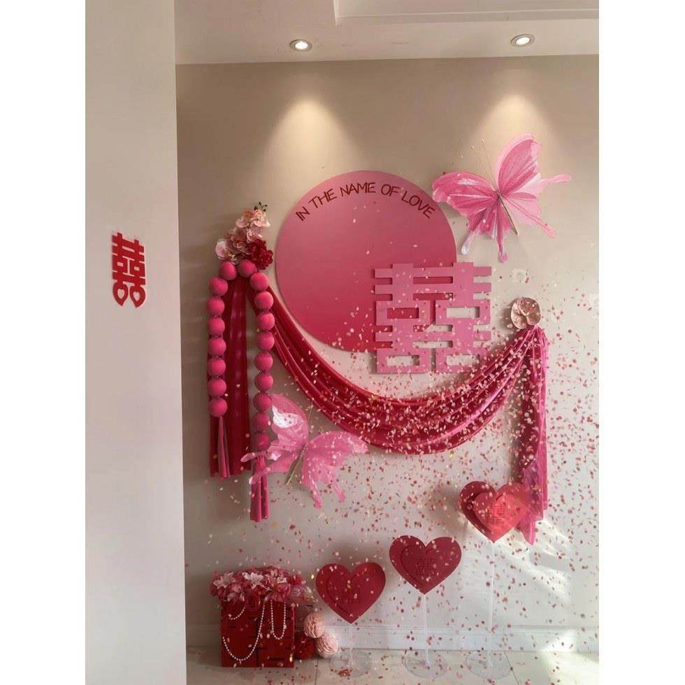 婚房布置装婚礼装结婚出男方女方卧室新房阁拉花套装套饰2245拍照,节庆用品/礼品,帷幔装饰,淘宝优惠券,粉丝福利购,淘宝优惠卷