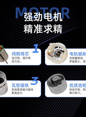 ZHEHG2K正科ZGB37R微型电机37mmN永磁MUV直流减速电机偏心轴12V4V