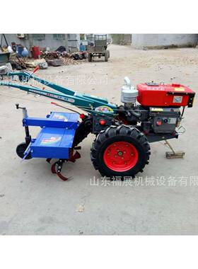 FZ-15436农拖业多功能机柴油底盘拉机1手扶式拖机小型拉拖拉械机