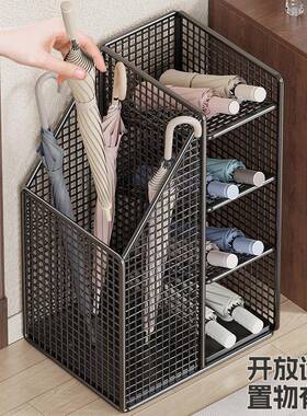 雨伞收架家用纳入户门口放雨物伞沥水置放架商用酒ATA店大堂雨伞