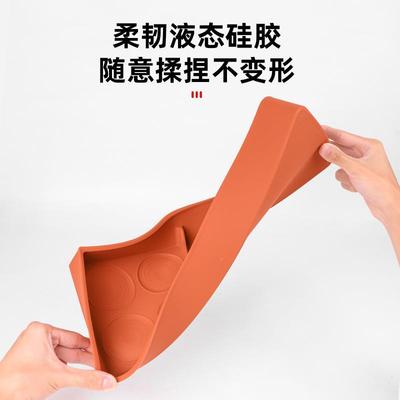 适理想料L6L4427L8L9EGA冰箱杯架硅胶防滑垫用专用M收纳饮固定格