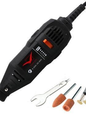 电磨机迷你工2具雕OSC刻磨机电调速钻孔切割打磨抛光微型电1钻201