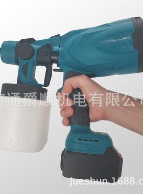 多功能锂电喷漆YPA枪专率用适配装修涂装喷枪大功劲力动木工强喷