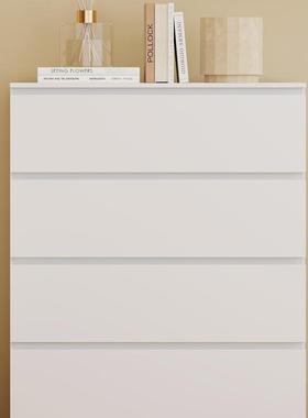 贺曼钢制五尾斗柜家斗柜收纳储物柜用铁皮床边TCY玄柜关杂物床抽