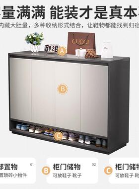 鞋柜家用门口室外过量新道纳WIU电梯口入户大容玄关柜2024爆款收