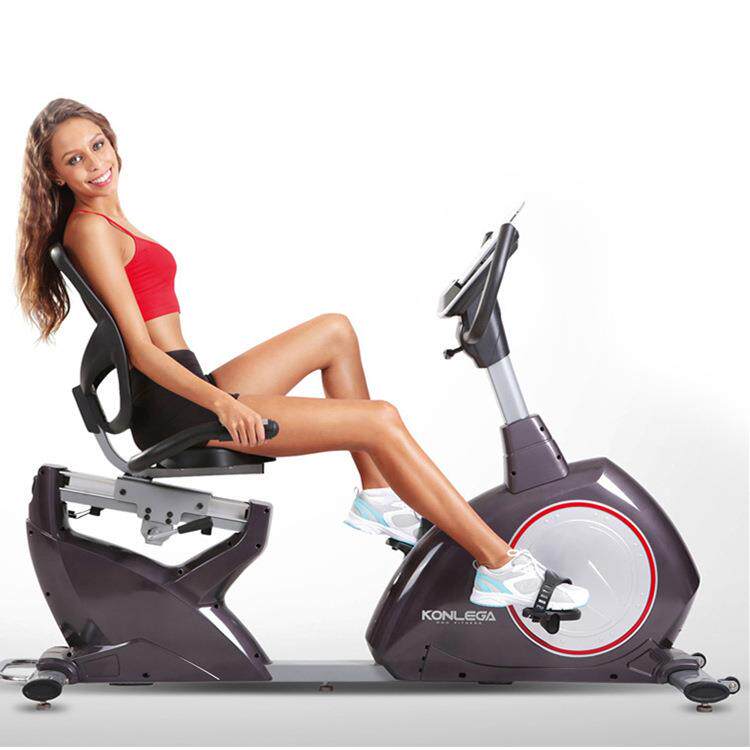 家用动感单车卧式健身车室内自行车老人健身器材上下肢训练