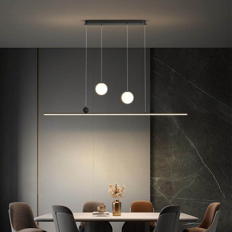 设计师餐厅吊灯简约现代一字长条餐桌吧台灯极简网红前台办公室灯,畜牧/养殖物资,畜牧/养殖器械,淘宝优惠券,粉丝福利购,淘宝优惠卷