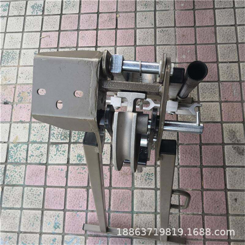 圆管折弯机SWG-32型手动镀锌管弯管机电气线路安装机弯管机