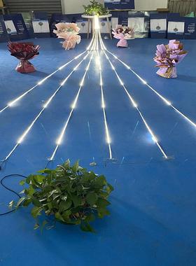 34713米广告招牌户外防流水闪光条流水V追光星灯幻长彩灯带KT跑马