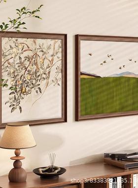 20高25新款挂画法式中古复古客组AXC124合装饰画发沙背景墙档厅大