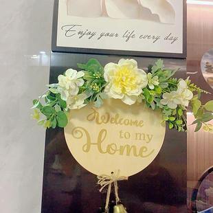 新墙面装 壁挂花器儿童房墙上挂丑饰仿真植F96T59ST清物遮北欧花饰