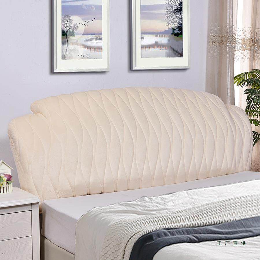 约定做皮床尘床头罩套全F5M59TS8包1.8m床头套布艺弧形简现代靠背,居家布艺,床头罩,淘宝优惠券,粉丝福利购,淘宝优惠卷
