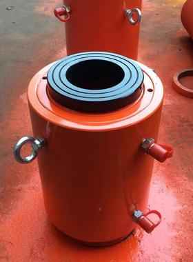 动中空千斤SNV顶电液压空心千斤动分离式液压顶中空油电缸液压千