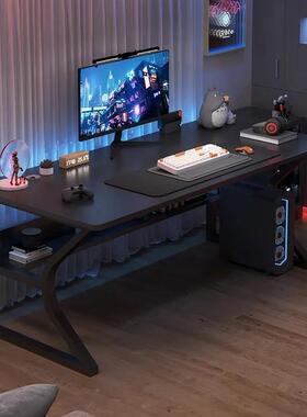 电台式小型电竞桌卧室办简OYV易桌子脑学生家用书桌桌学习公桌工