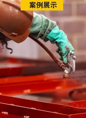 外干金属氟碳漆水性墙户外钢结柔性栏杆中构灰自双组份氟碳LGW-1W