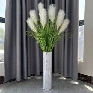 厂家直供真芦苇加仿密长款 饰品落落 厅地假花橱窗网红直播间摆设装