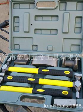 厂家工供应七件套钣7pcs金具七件修车工具件套钣金七锤套修车锤