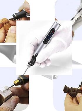 小型手持打磨磨机电动玉石雕刻磨电机抛光电工具便携ZRF笔式迷你