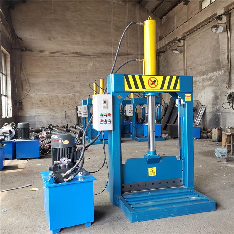 塑塑料大棚膜液压式铡刀立块料卷裁剪机橡胶KL-660液压切胶机