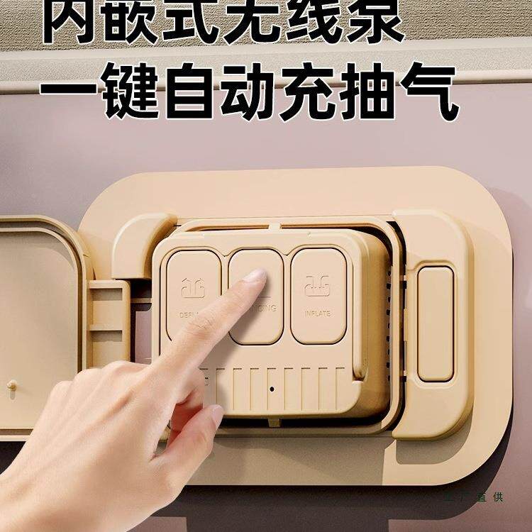 加动充厚气床营垫单双人折叠家用打地铺户外冲气露便985携防潮睡