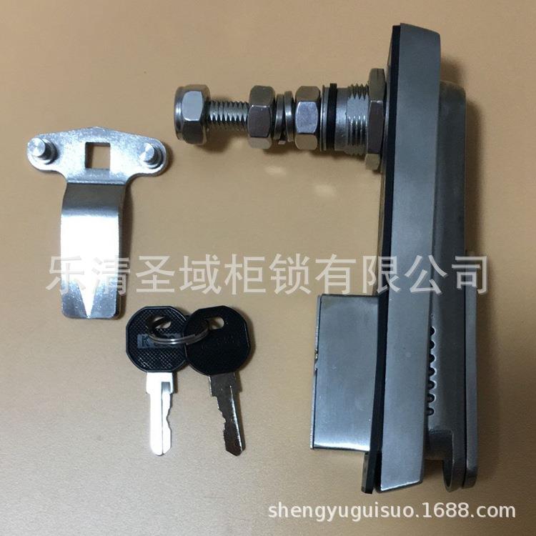 MS8信0-1SUS不锈钢拉杆锁不锈钢4通机柜门MS840-1S锁304不锈钢连