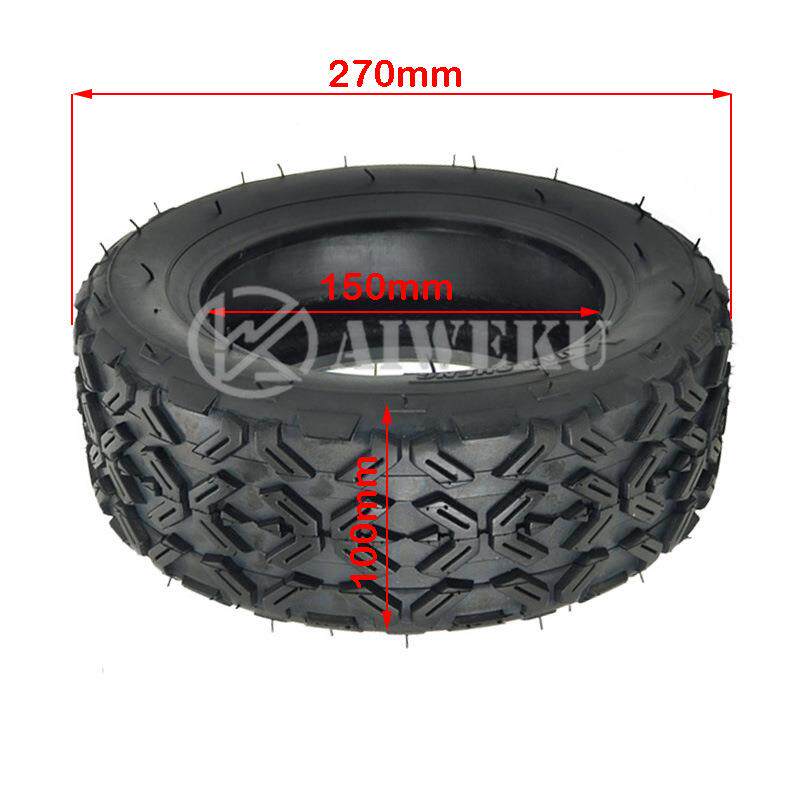 0x1.00-6真空胎电动350滑车10寸平衡车越4板野轮胎配件