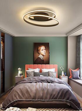 卧室北欧网红简约现代创意个性温馨浪漫LED房间卧室书房灯具