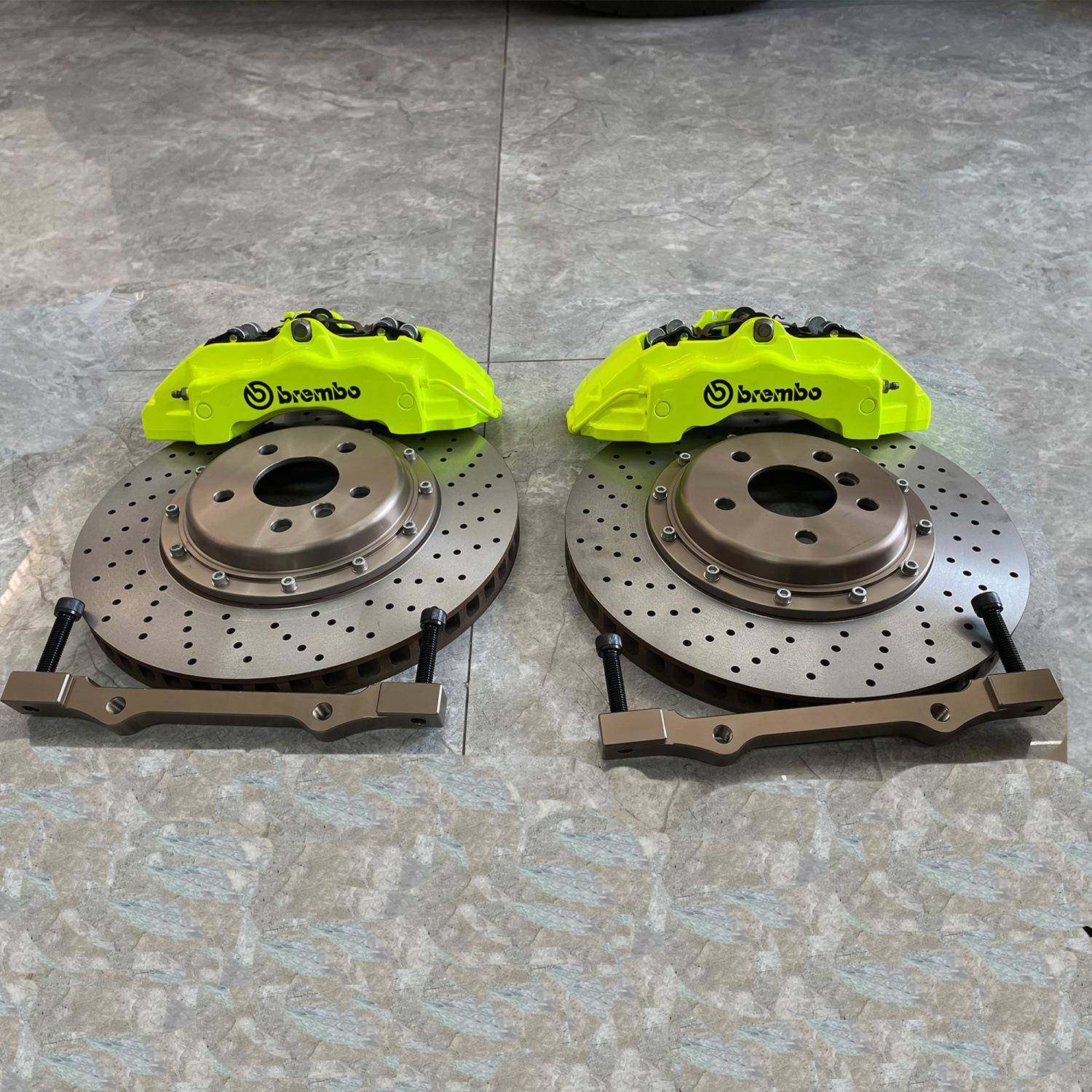 布雷博改装刹车卡钳四六活塞Ap52009040大GT618ZF508N卡钳