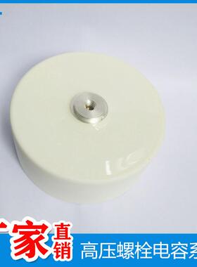 40KV102高压脉冲电源点火器电容CT8G系列白色圆柱体电容器