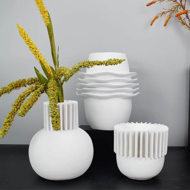 创意圆形波浪纹花器摆件花瓶摆设仿真花艺电视柜餐桌家居花艺装饰,机械设备,其他机械设备,淘宝优惠券,粉丝福利购,淘宝优惠卷