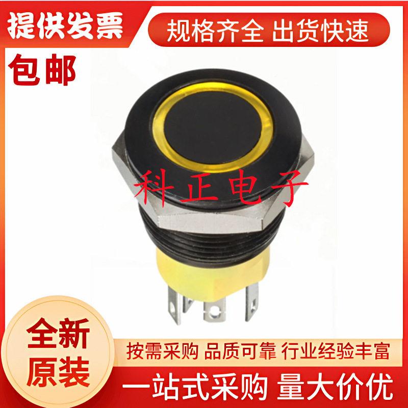 AV950220000870KAPEM带灯按钮开关,瞬时操作,双刀掷,IP67