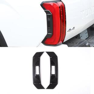 深圳欧创适用于22-23款丰田坦途后尾灯侧边装饰板ABS碳纤纹