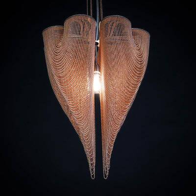 北欧代后现卧室客厅创餐74180厅意铁艺吊灯