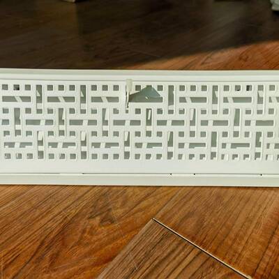 Baseboard地板通风口/墙口角560通风侧/墙边出风口/墙出通风口/风