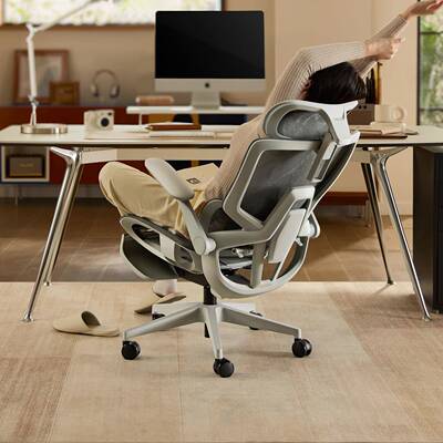 乐瓦智慧家护电腰人体学公IJL久坐宿椅舍脑办座椅电竞椅