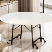 家用户圆型桌子折叠小餐出租房简OCB易桌可桌移动饭桌