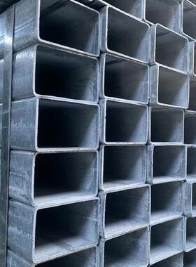 镀锌方6米扁方钢管材40*管方60437方矩管通100*10热镀0锌方管