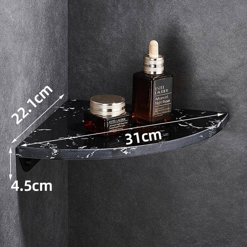 三角篮ZMK置物理架大石卫生间厕角所墙扇形铝合金壁挂角篮现代简