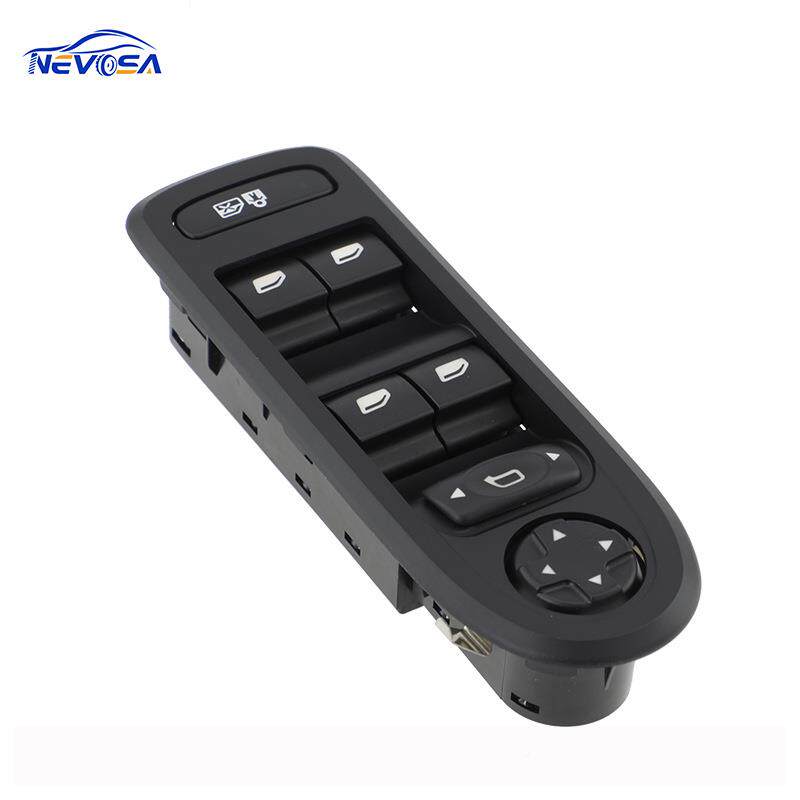 9804开508Z5D适用于标致308玻璃降关98054508控制开升关黑色面板