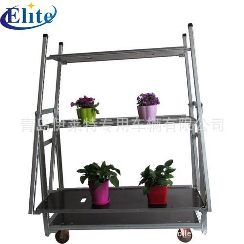 直销鲜花花店展示车，盆栽展示车，商场展示架