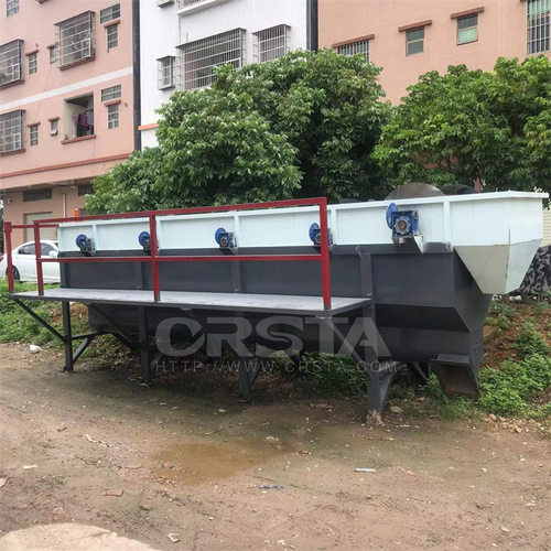 广东PP编织袋清洗水槽吨袋破碎料漂洗槽标准废旧塑料清洗槽