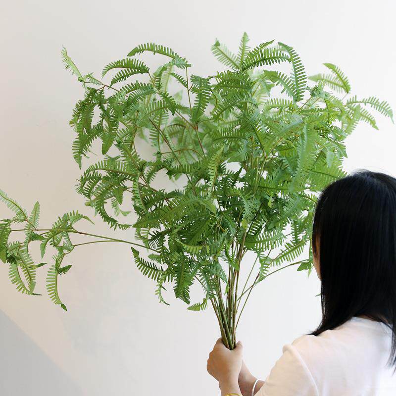 仿真绿植芒蕨叶造景蕨类植物假花假叶草室内景观装饰大型蕨草高档