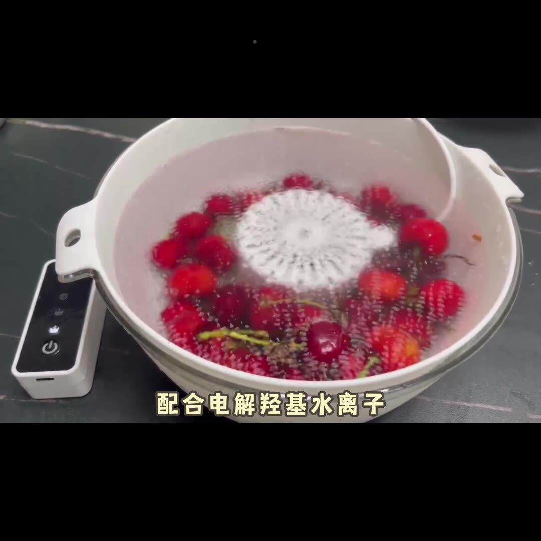 多能果清洗54682533机净化器超声波功洗菜便家用去农蔬残捷果蔬家