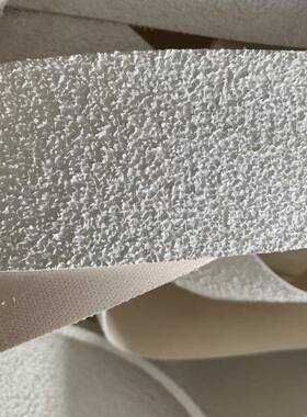 面皮粗带糙包白色糙面辊皮100m加厚橡白色胶糙面糙防滑胶刺皮耐磨